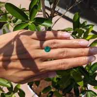 2.10 Ct. Emerald from Colombia Life Style