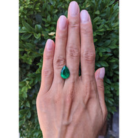 5.40 Ct. Emerald from Colombia Life Style