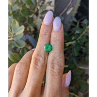 3.18 Ct. Emerald from Zambia Life Style