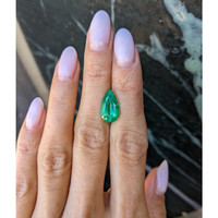 3.43 Ct. Emerald from Brazil Life Style