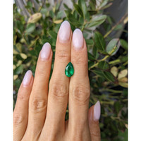 2.20 Ct. Emerald from Brazil Life Style