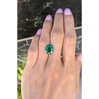 4.34 Ct. Emerald from Zambia Life Style