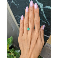 1.50 Ct. Emerald from Colombia Life Style