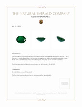 4.94 Ct. Emerald from Zambia Appraisal