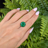 5.58 Ct. Emerald from Zambia Life Style