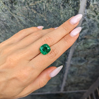 6.28 Ct. Emerald from Zambia Life Style