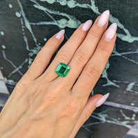 5.50 Ct. Emerald from Zambia Life Style