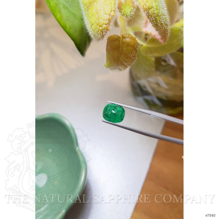 2.88 Ct. Cabochon Emerald from Pakistan