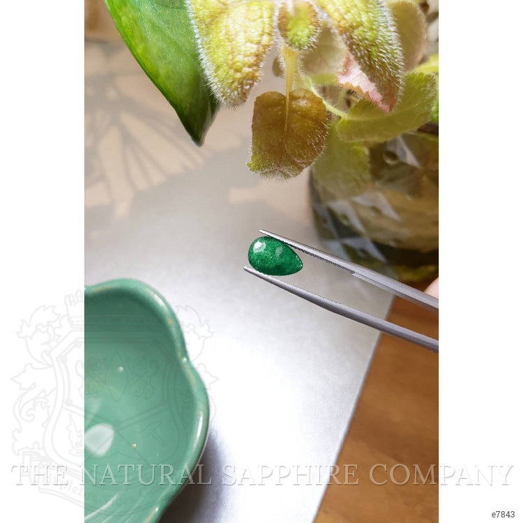 3.26 Ct. Cabochon Emerald from Pakistan