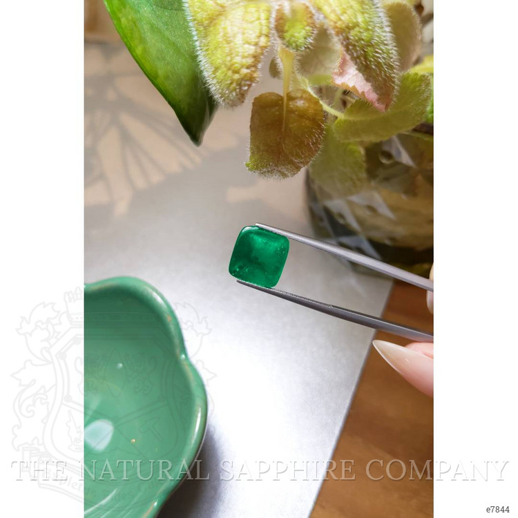 4.80 Ct. Cabochon Emerald from Pakistan