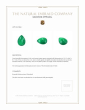 4.56 Ct. Cabochon Emerald from Pakistan Appraisal