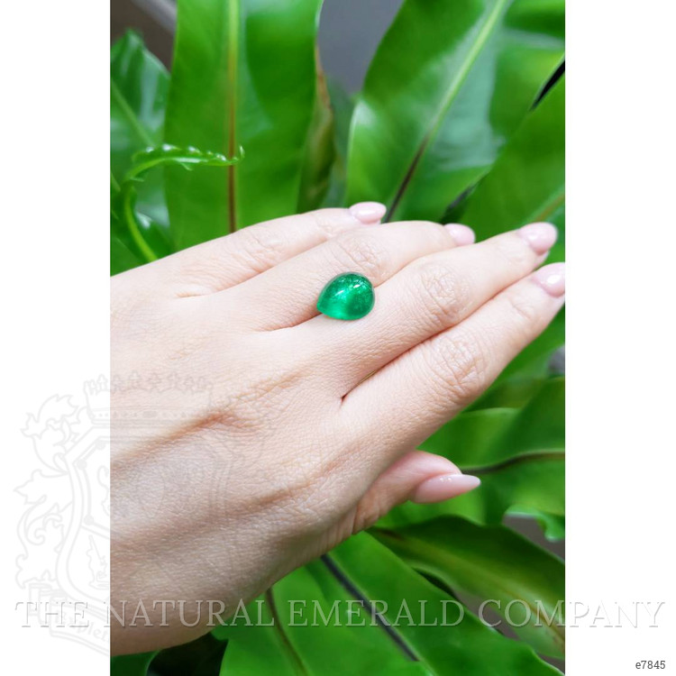 4.56 Ct. Cabochon Emerald from Pakistan