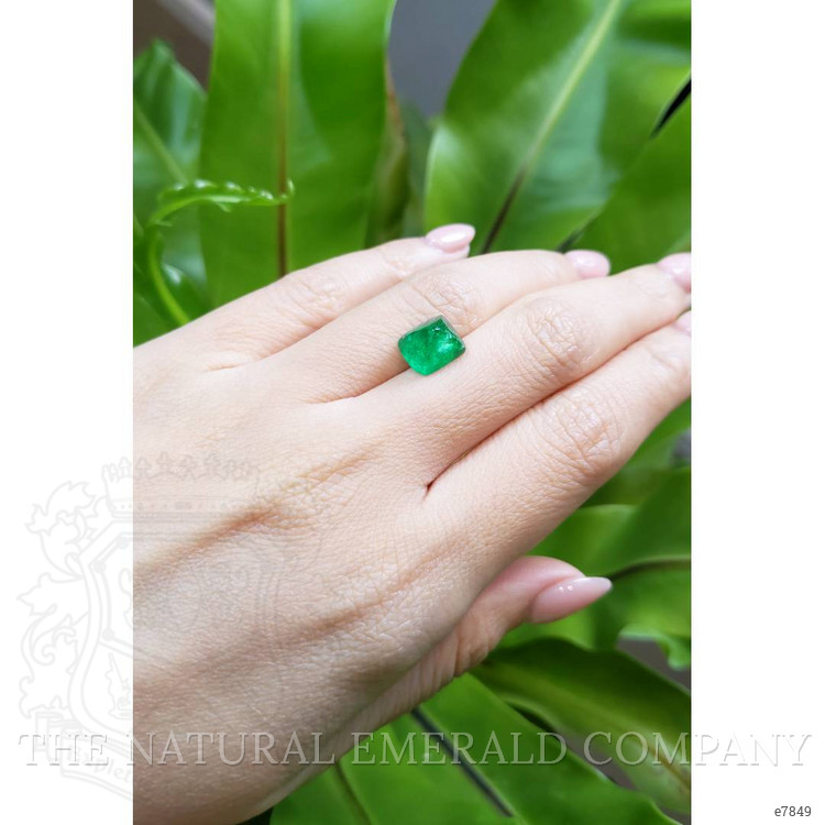 3.33 Ct. Cabochon Emerald from Pakistan