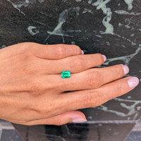 1.13 Ct. Emerald from Colombia Life Style