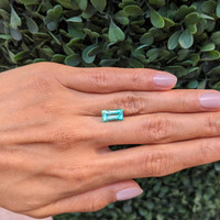 2.42 Ct. Emerald from Colombia Life Style