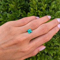 1.23 Ct. Emerald from Colombia Life Style