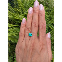 1.81 Ct. Emerald from Colombia Life Style
