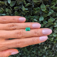 1.21 Ct. Emerald from Colombia Life Style