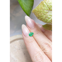 0.61 Ct. Emerald from Zambia Life Style