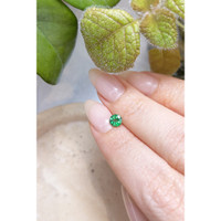 0.44 Ct. Emerald from Zambia Life Style