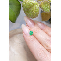 0.61 Ct. Emerald from Zambia Life Style
