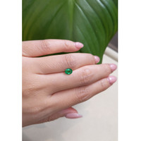 0.61 Ct. Emerald from Zambia Life Style