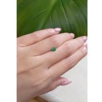 0.39 Ct. Emerald from Zambia Life Style