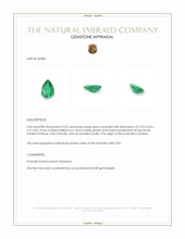 0.32 Ct. Emerald from Zambia Appraisal