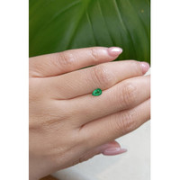 0.32 Ct. Emerald from Zambia Life Style