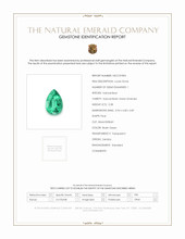 0.38 Ct. Emerald from Zambia Scan Report