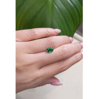 0.85 Ct. Emerald from Zambia Life Style