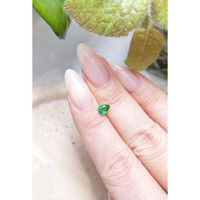 0.34 Ct. Emerald from Zambia Life Style