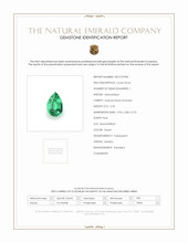 0.33 Ct. Emerald from Zambia Scan Report