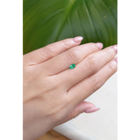 0.33 Ct. Emerald from Zambia Life Style