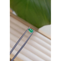 0.42 Ct. Emerald from Zambia Life Style