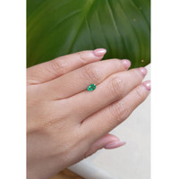 0.42 Ct. Emerald from Zambia Life Style