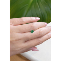 0.33 Ct. Emerald from Zambia Life Style