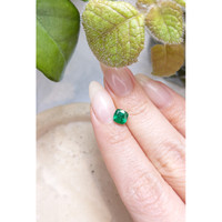 0.84 Ct. Emerald from Zambia Life Style