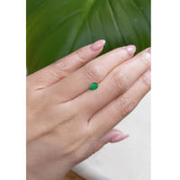 0.33 Ct. Emerald from Zambia Life Style