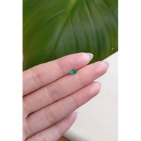 0.35 Ct. Emerald from Zambia Life Style