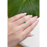 0.33 Ct. Emerald from Zambia Life Style