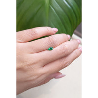 0.44 Ct. Emerald from Zambia Life Style