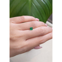 0.53 Ct. Emerald from Zambia Life Style