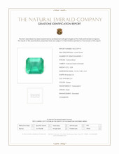 3.28 Ct. Emerald from Brazil Scan Report