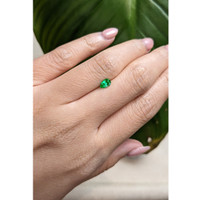 0.35 Ct. Emerald from Colombia Life Style