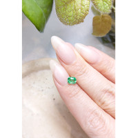 0.69 Ct. Emerald from Colombia Life Style