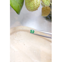 0.69 Ct. Emerald from Colombia Life Style