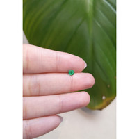 0.34 Ct. Emerald from Afghanistan Life Style