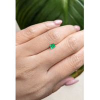 0.32 Ct. Emerald from Afghanistan Life Style