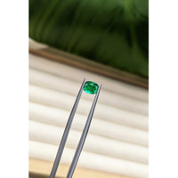 0.58 Ct. Emerald from Afghanistan Life Style